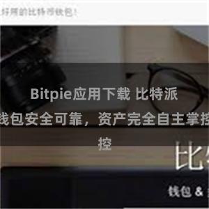 Bitpie应用下载 比特派钱包安全可靠，资产完全自主掌控