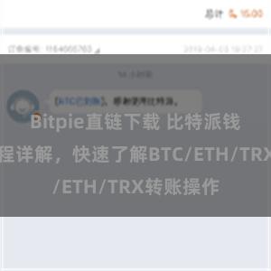 Bitpie直链下载 比特派钱包转账教程详解，快速了解BTC/ETH/TRX转账操作