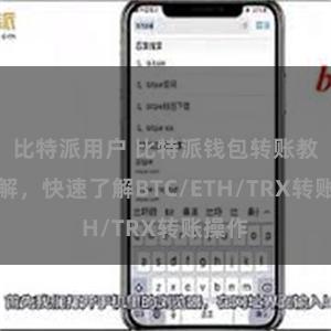 比特派用户 比特派钱包转账教程详解，快速了解BTC/ETH/TRX转账操作