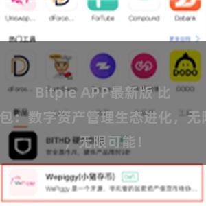 Bitpie APP最新版 比特派钱包：数字资产管理生态进化，无限可能！