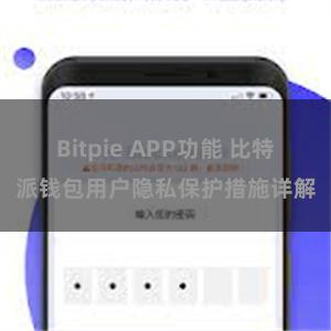 Bitpie APP功能 比特派钱包用户隐私保护措施详解