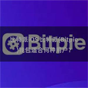 比特派iOS 比特派(Bitpie)钱包适合何种用户？