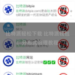 比特派轻松下载 比特派钱包：分布式治理教程