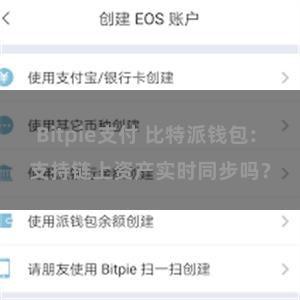 Bitpie支付 比特派钱包: 支持链上资产实时同步吗？