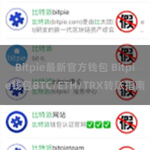 Bitpie最新官方钱包 Bitpie钱包BTC/ETH/TRX转账指南
