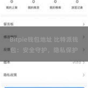 Bitpie钱包地址 比特派钱包：安全守护，隐私保护