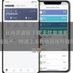 比特派直链下载 无忧管理多链资产，快速上手比特派钱包指南