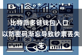 比特派多链钱包入口  以防密码渐忘导致钞票丢失