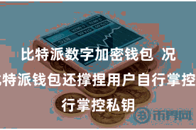 比特派数字加密钱包 况且比特派钱包还撑捏用户自行掌控私钥