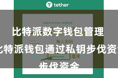 比特派数字钱包管理 比特派钱包通过私钥步伐资金