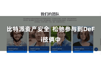 比特派资产安全  松驰参与到DeFi技俩中