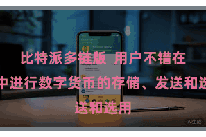 比特派多链版  用户不错在其中进行数字货币的存储、发送和选用