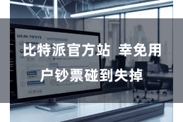 比特派官方站  幸免用户钞票碰到失掉