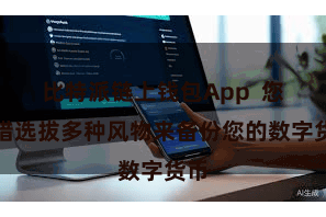 比特派链上钱包App  您不错选拔多种风物来备份您的数字货币