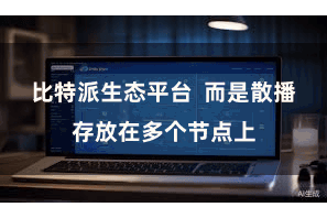 比特派生态平台  而是散播存放在多个节点上